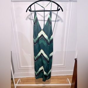 OPEN BACK LOOSE FITTING SILK DRESS // H&M // size medium 🤍